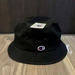 バケットハット 帽子 ブラック チャンピオン champion 54cm
