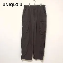 UNIQLO U ワイドフィットカーゴパンツ ユニクロユー ダークブラウン M