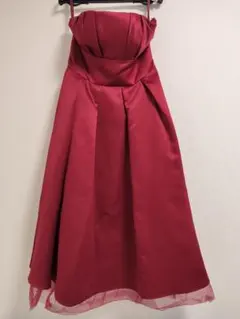 【公式で売り切れのため早いもの勝ち】ワインレッド パーティードレス