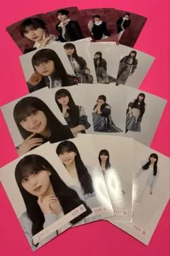村井優　櫻坂46 ドレス オープニング ルームウェア 生写真 16枚コンプ 村井優 櫻坂46 ドレス オープニング ルームウェア 生写真 16種コンプ