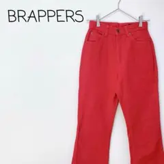 【美品】BRAPPERS カラーパンツ デニム ハイウエスト フレア ジーンズのサムネイル