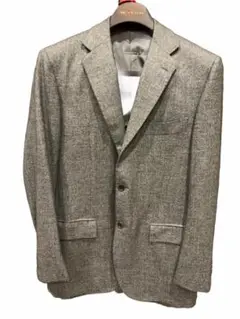 【極美品】キートン　Kiton　スーツ　カシミア/シルク/麻　50　グレー