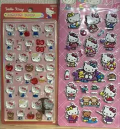 ハローキティ　ボンドロ&立体シール