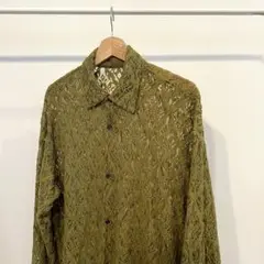 HARE レースシャツ　イエロー