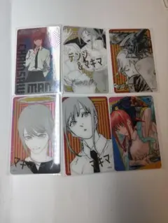 チェンソーマン マキマ デンジ 箔押しクリアカード ジャンプフェスタ　台湾限定