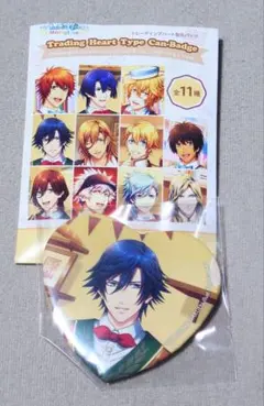 うたの☆プリンスさまっ♪ うたプリ トキヤ ハート型缶バッジ