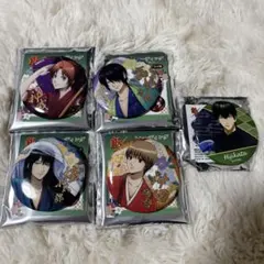 銀魂 缶バッジ セット 春の錦 旅 グリッター缶バッジ