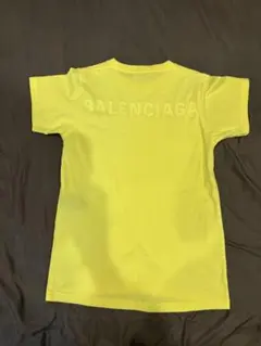BALENCIAGA ロゴ Tシャツ イエローXSのサムネイル