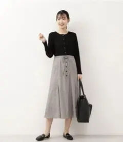 [洗える]ドッキングワンピース NATURAL BEAUTY BASIC