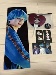 BTS V スローガン マスタニム テヒョン テテ グッズ付き - メルカリ
