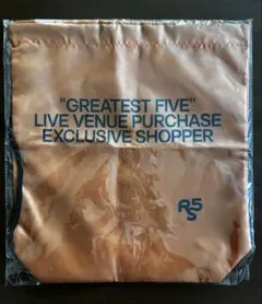 GREATEST FIVE LIVE VENUE 限定 ショッパー