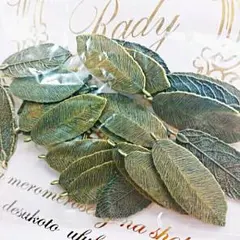 ハンドメイド手作りetc用♡素材♡パーツ♡ヴィンテージ♡アンティーク♡リーフ♡