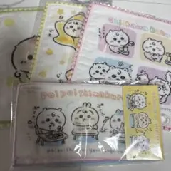 ちいかわ Chiikawa Baby ぽんぽんレース付きガーゼハンドタオル