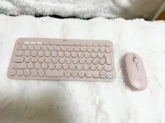 ロジクール K380 キーボード M350マウスセットピンク