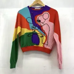 72●alice+olivia ステイシー×ピカソアートニット TS0716-4のサムネイル