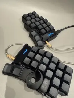 【新品】keyball44互換品　動作確認済み　スモークアクリル　付属品付き