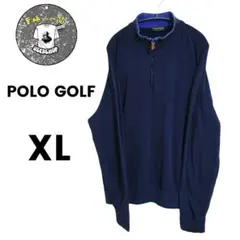 美品USA古着POLO GOLF ジップアップ トレーナーオーバーサイズ　XL