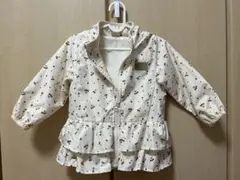 petit main 花柄フリルジャケット
