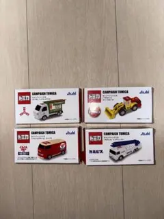 セブンイレブン　トミカ キャンペーンミニカー 4台セットのサムネイル