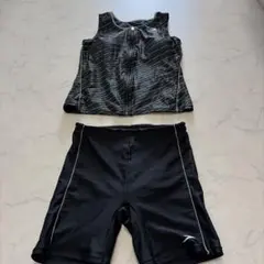 Speedo スポーツ用水着 タンクトップとショートパンツセット