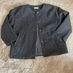 ノーカラージャケット　(美品)