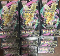 ポケモンカードゲーム MEGA ドリームEX 9BOX シュリンク付き新品未開封