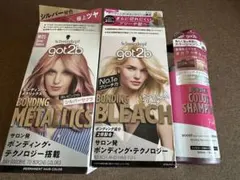 Schwarzkopf got2b カラー剤 ブリーチ シャンプーセットのサムネイル