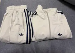 ベッケンバウアー　adidas ベージュ　2xs パンツ 3xs 2点セット売り