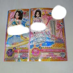 値下げ　アイカツオンパレードドリームストーリー　カード　2枚セット