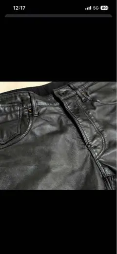 G*ア様 G-Star Raw A-Crotch 【美品・レザーパンツ】TAPEのサムネイル