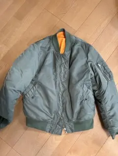 2*R様 MA-1ジャケット オリーブグリーン