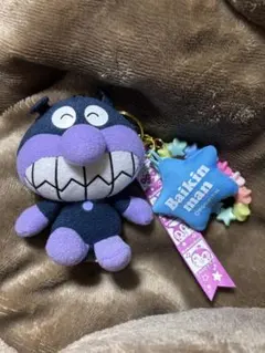 それいけアンパンマン　バイキンマン　星　キーホルダー