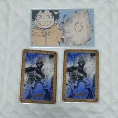 ヒロアカ　原画展　箔押しクリアカード　メモリアルコレクション　荼毘