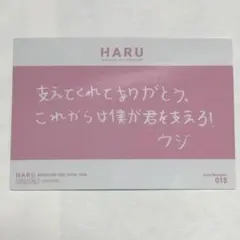 SEVENTEEN トレカ HARU ウジ