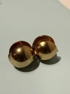 ボール型 フープピアス ゴールドカラー
