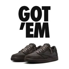 【新品】Travis Scott × Nike AirJordan 1lowog