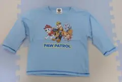 パウパトロール　110cm 長袖Tシャツ　青
