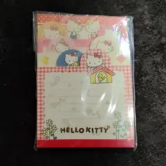 sanrio Hello Kitty：見出し付きメモ帳　レトロ