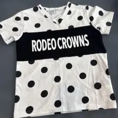 RODEO CROWNS ドット柄 Tシャツ Lサイズのサムネイル