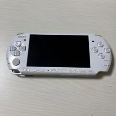 SONY PSP-3000 ホワイト 本体　純正充電器　メモリーカード付属