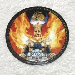 ヒロアカ 原画展 カフェ コースター エンデヴァー ホークス