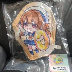 カラフルピーチ エニマイくじ からぴち夏休み えと A賞 ダイカットクッション