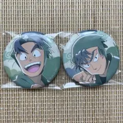 劇場版忍たま乱太郎セガラッキーくじ缶バッジ　 潮江文二郎　食満留三郎