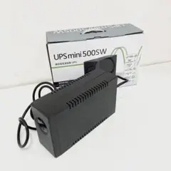 動作確認済み！ ユタカ電機製作所 UPSmini500SW 小型無停電電源装置