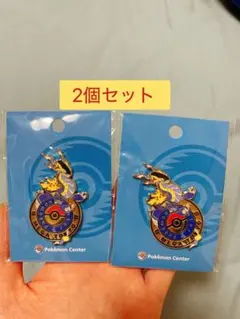 メガトウキョーのピカチュウ ロゴピンズ ポケモンセンター メガトウキョー オープン ロゴ ピンズ
