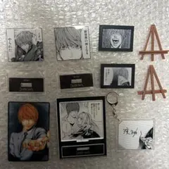 デスノート DEATHNOTE 夜神月 セット アクスタ ミニアートフレーム