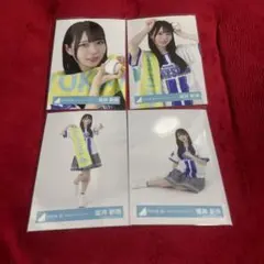 日向坂46 片山紗希「横浜DeNAベイスターズユニフォーム」4種コンプ3