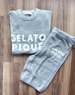 ジェラピケ　上下セットアップ　半袖　ハーフパンツ　スムーズィー　新品　M