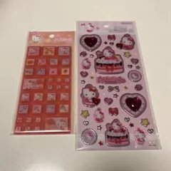 ハローキティキラキラジュエルシール&タイルシール