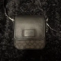 なんだべ さま」専用 COACH クロスボディ バッグC0916 SV/BK - メルカリ